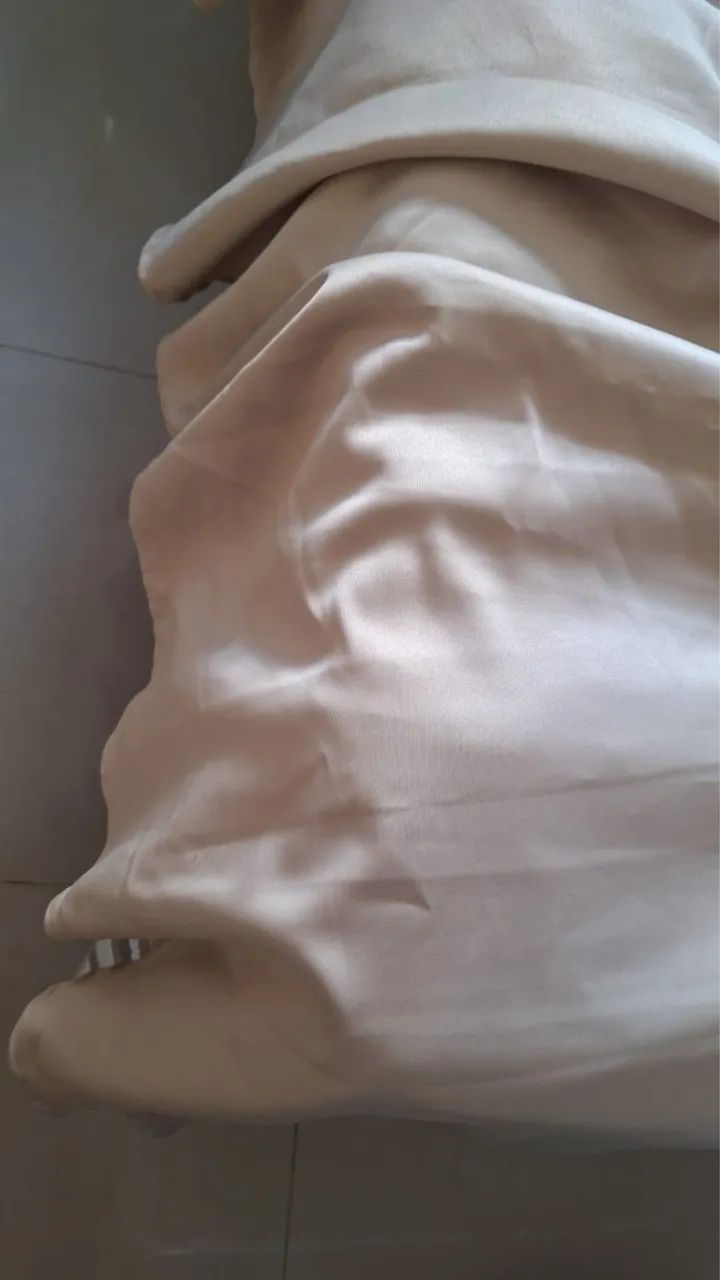 Vestido de festa cor bege - Foto 5