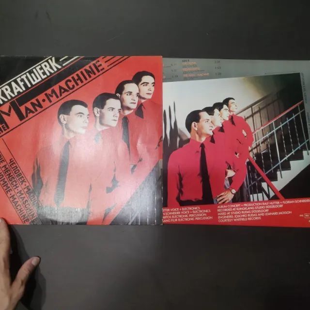 LP Kraftwerk - The Man Machine (1978) - Foto 3
