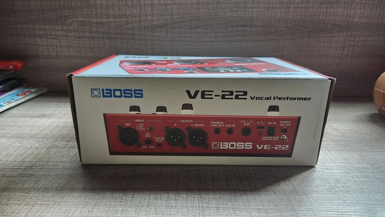 Pedal de Voz BOSS VE-22 Vocal Performer - Novo na Caixa (Importado) + FRETE GRÁTIS - Foto 4