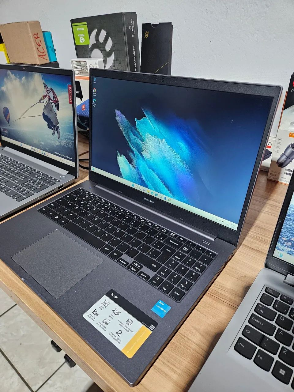 Notebook Samsung book 5g Intel 4gb Ssd 256gb Zero Garantia e Nota Entregamos - Foto 2