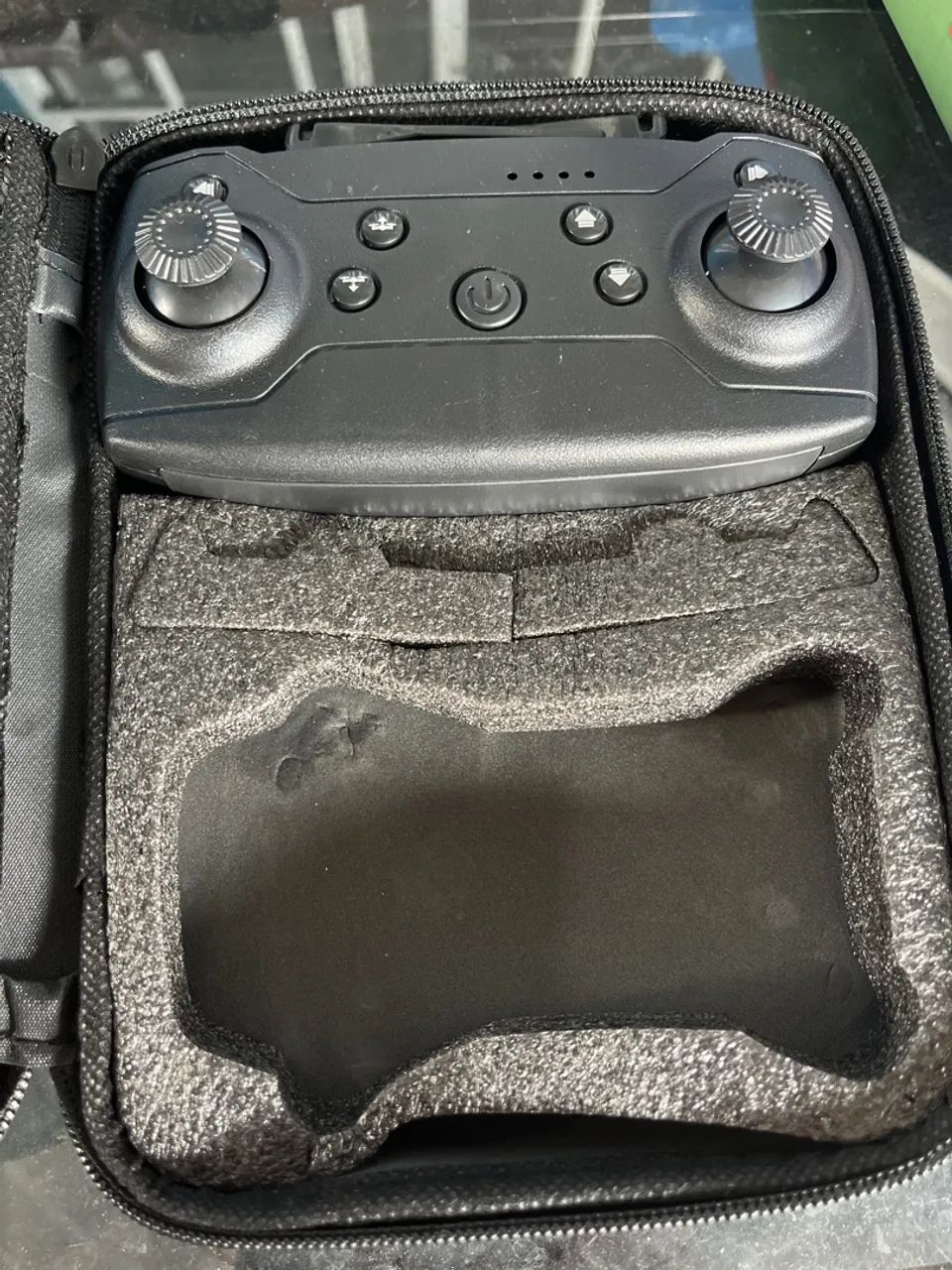 Controle , acessórios e bolsa Drone E99 