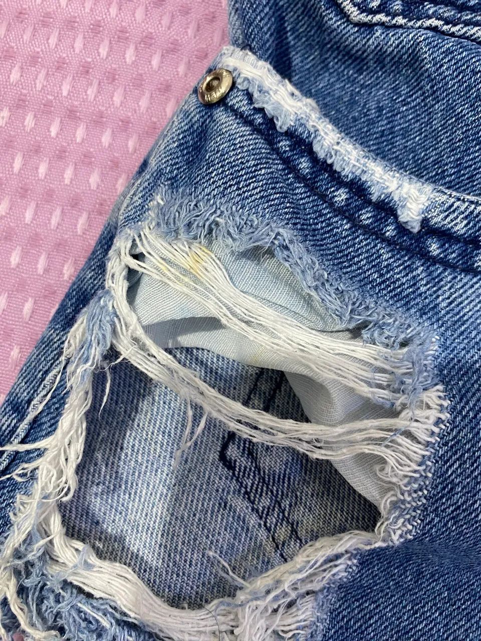 Kit 2 shorts jeans tam.36 - Foto 5