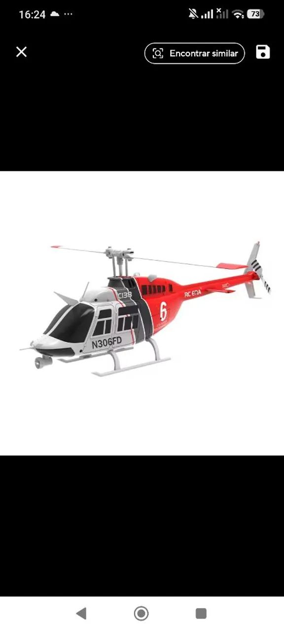 Helicóptero RC C138 Bell 206 - Foto 2