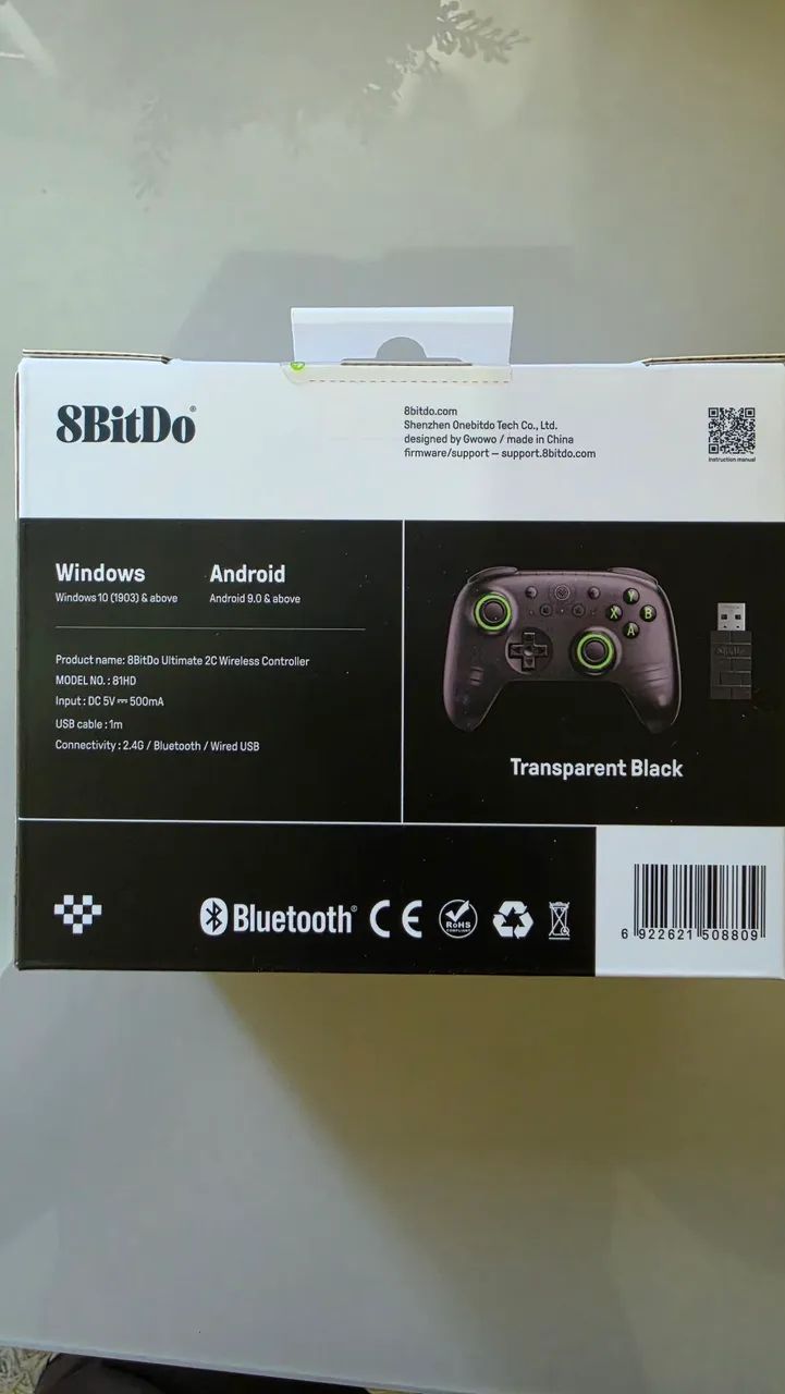 Controle  8bitdo ultimate 2c Wireless Lacrado. - Foto 2