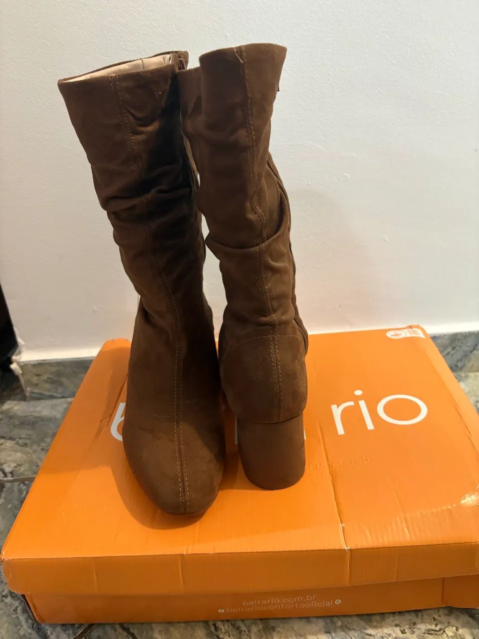 Bota Beira Rio Camurça Tam 39