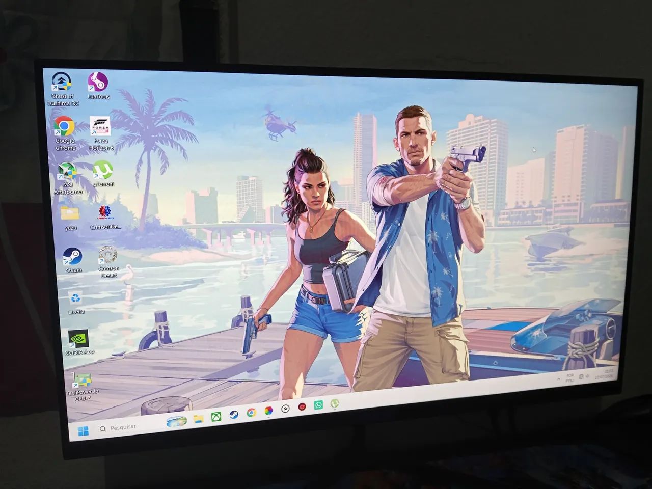 Vende-se Monitor mancer z4pro 27 polegadas 200 hz - Foto 5