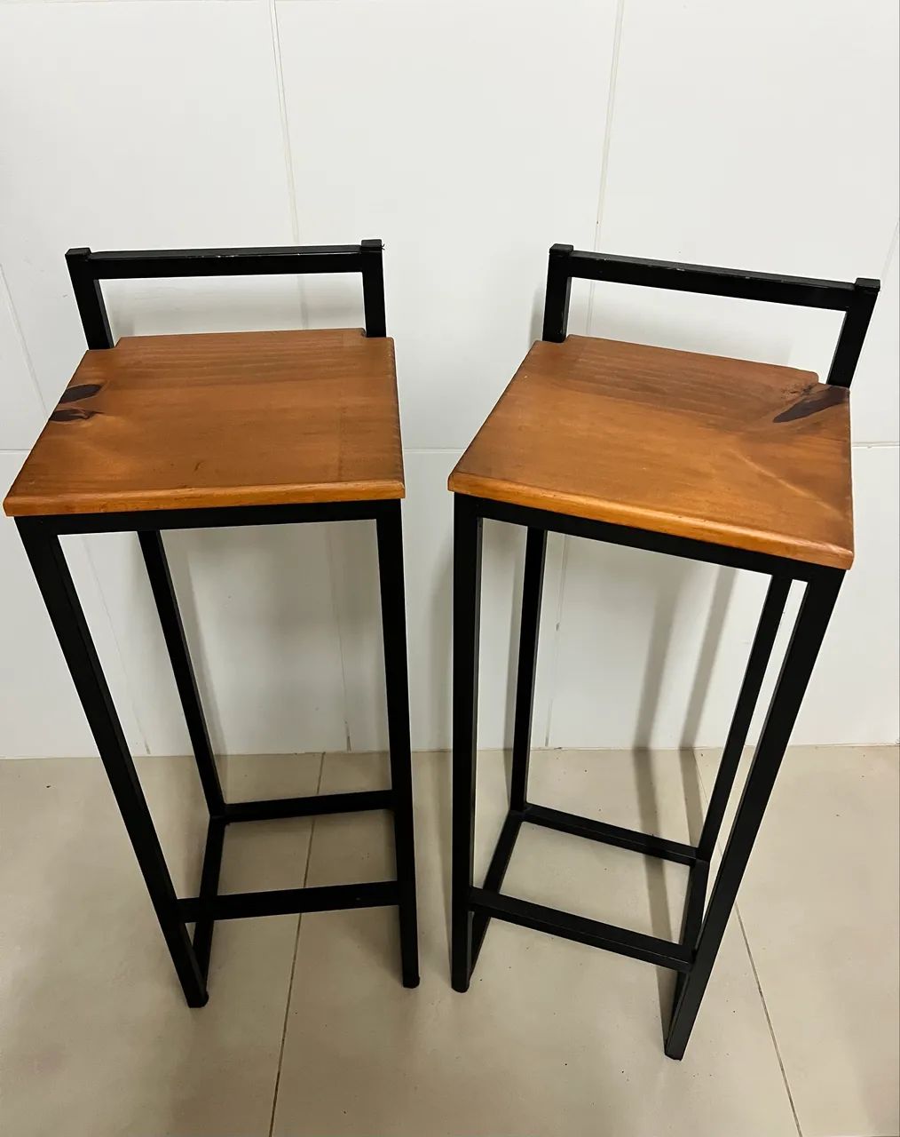 Banquetas estilo industrial (conjunto) - Foto 2