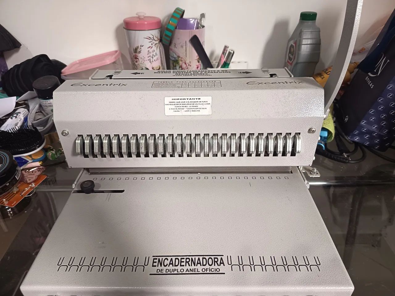 Encadernadora wire-0 2x1 Excentrix 
