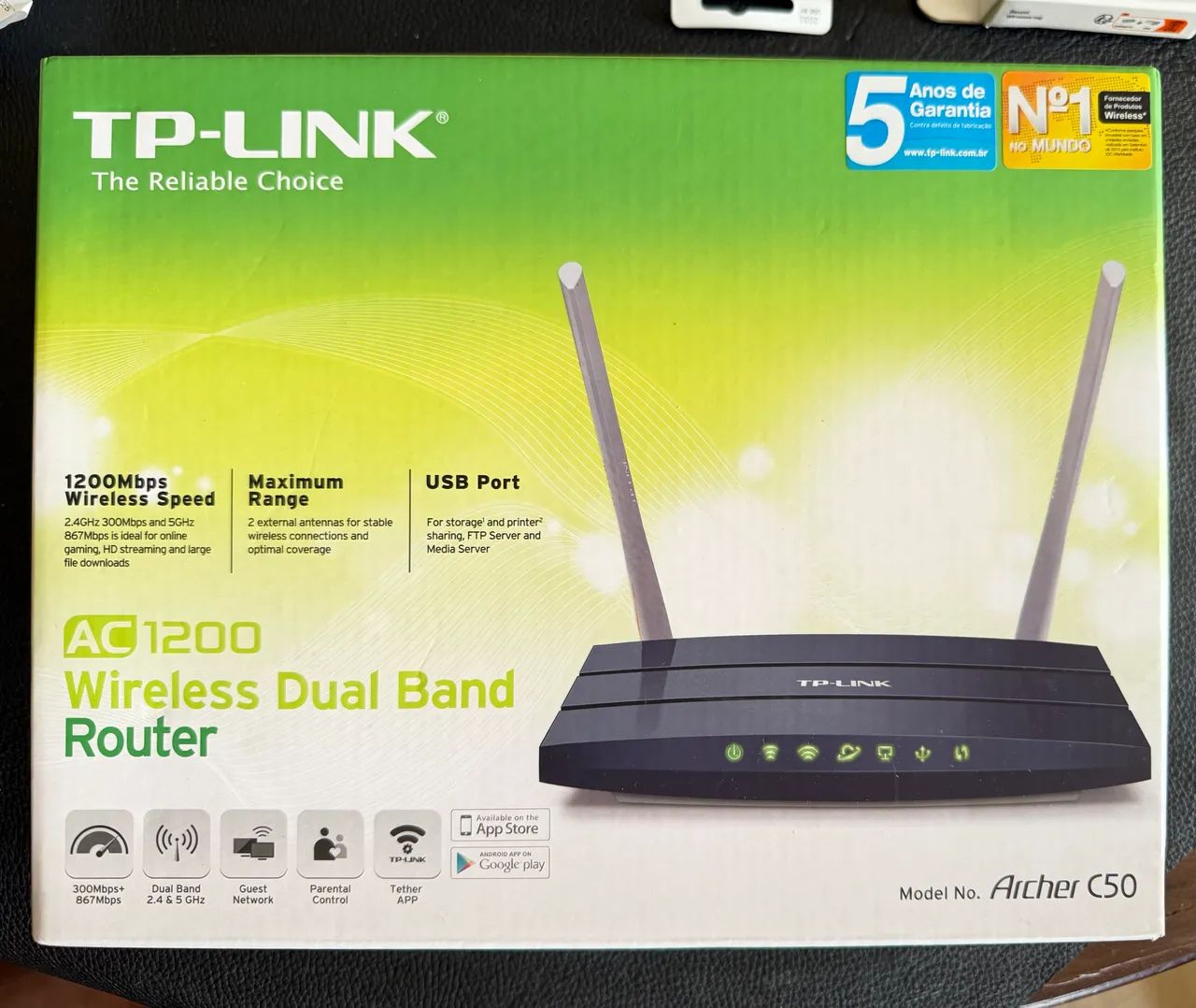 Roteador Internet TP Link Archer C50 AC1200