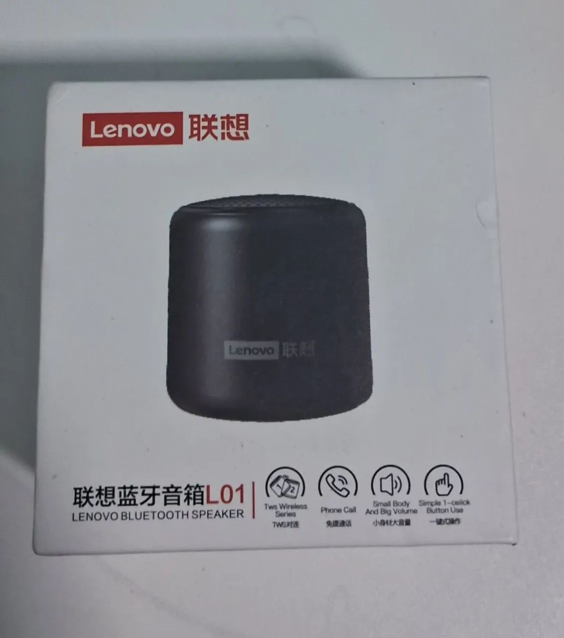 Mini caixinha Bluetooth lenovo - Foto 2