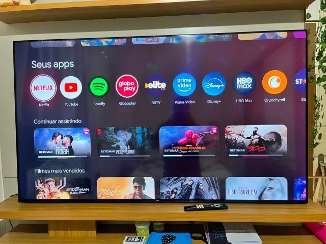 SMART TV TCL 65 POLEGADAS 4K HDR - GOOGLE TV - Foto 3