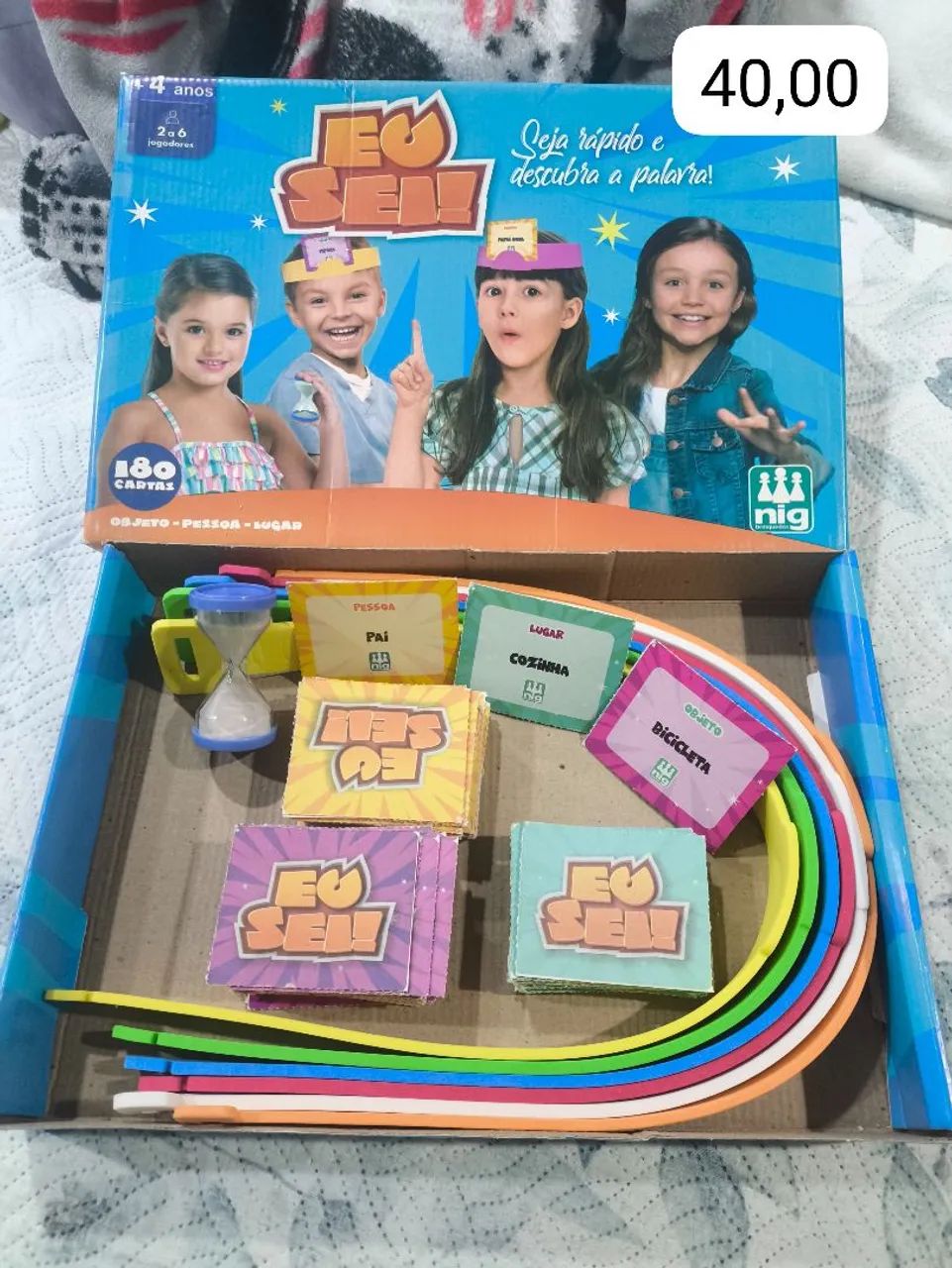 Jogo de Tabuleiro Eu Sei - Foto 3
