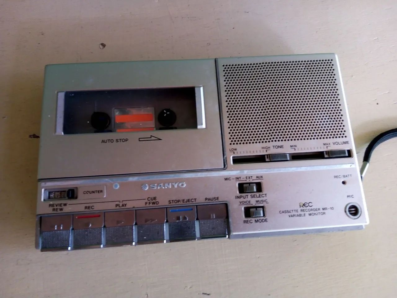 Gravador toca Fitas Sanyo 