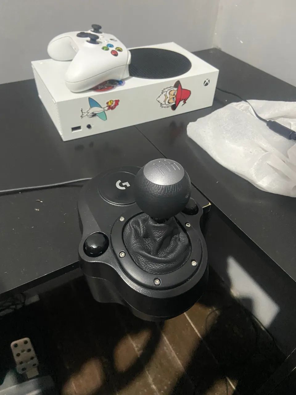 CÂMBIO PARA O VOLANTE LOUGITECH