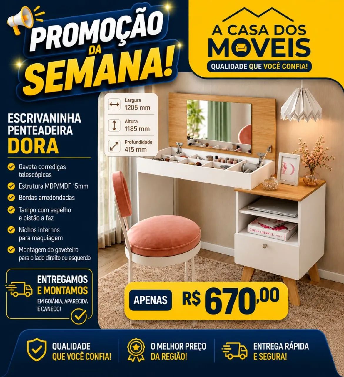 Escrivaninha Dora