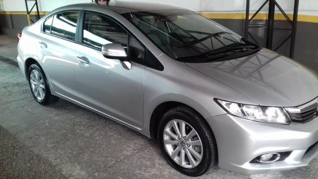 Honda Civic lxr 2.0 flexone automatico prata 2013//2014 - Foto 6