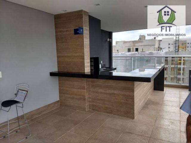 Studio com 1 dormitório para alugar, 33 m² por r$ 1.800/mês - jardim tarraf ii - são josé - Foto 10