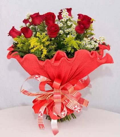 Buquê com 6 Rosas - Foto 2