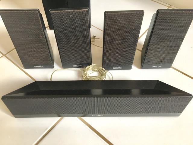 Micro System Gradiente MSD 730 e Conjunto de Caixas de Som Philips - Foto 5