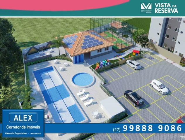 ALX - 14 - APÊ de 2 Quartos, Lazer com piscina e academia - Vista da Reserva - Foto 4