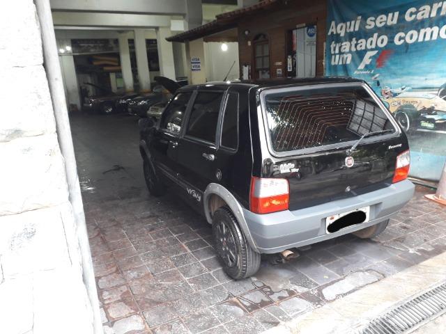 Fiat uno way fire 4p preto