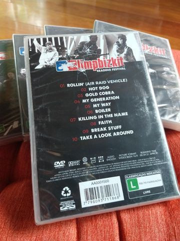 NOVO - DVD Limp Bizkit - Reading Festival - Foto 3