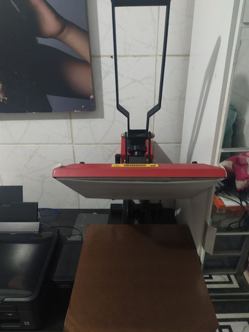Prensa térmica plana 40x40 mais impressora