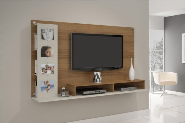 Painel Sabiá para TV até 65 Polegadas ? Noronha/Off White - Frete Grátis - Receba Hoje