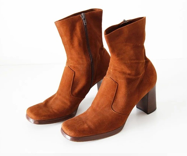 Bota Sérgio Rossi Original Camurça - Foto 5