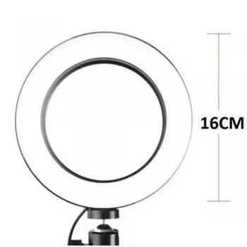 Luminaria LED Ring Light youtuber 6? SE-16 - Foto 3
