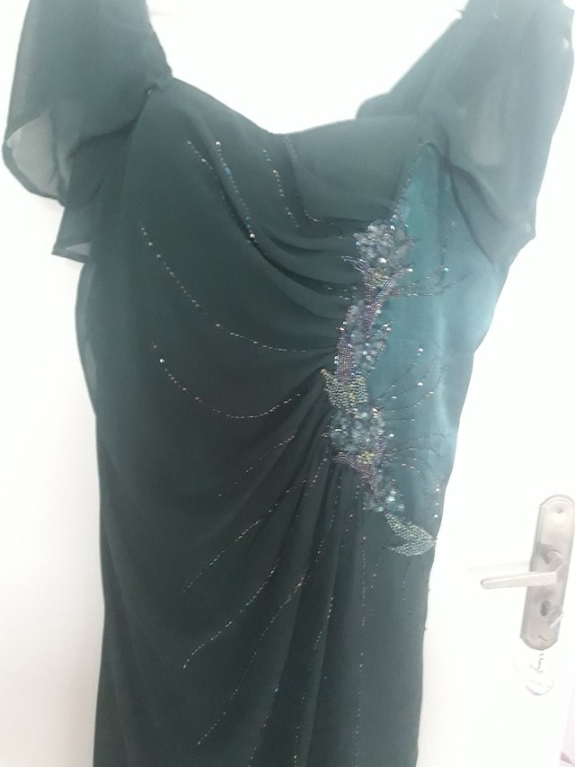 Vestido longo de festa verde  - Foto 2