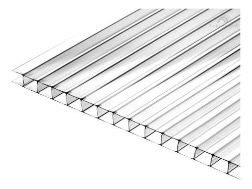 Policarbonato Alveolar 2,10 x 6,00mts 6mm de Esp.