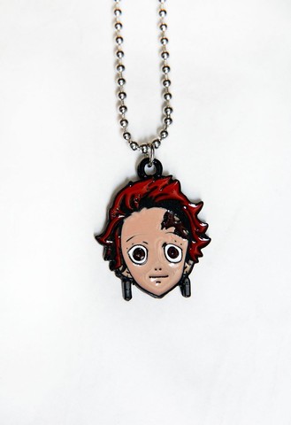 Colar Tanjiro Kamado de Demon Slayer: Kimetsu no Yaiba - Foto 3
