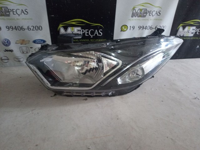 Farol Onix Prisma Led esquerdo 