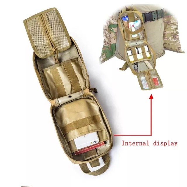 Molle Tático Primeiro Socorros do exército - Foto 2