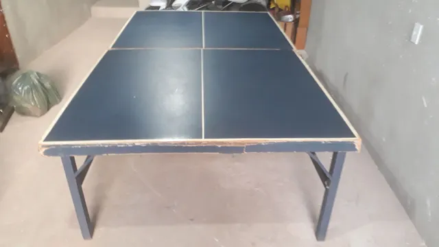 Mesa ping pong usada, casas bahia