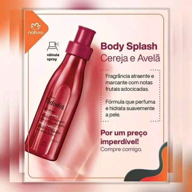 BODY SPLASH 200ML NATURA (COLÔNIA) - Foto 2