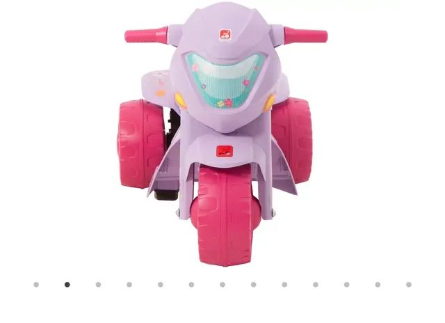 Moto Elétrica Motinha Infantil Banmoto Gatinha 2 Marchas 6v