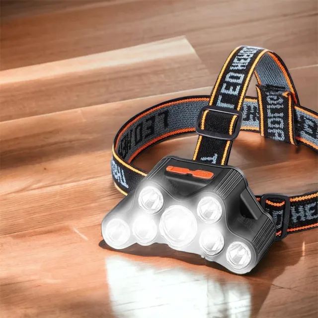 Lanterna de Led Recarregável de Cabeça - Foto 2