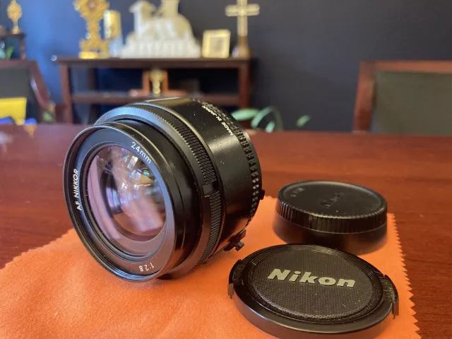 Lente Nikon 24mm F2.8 Grande Angular original ótimo estado de conservação - Foto 6
