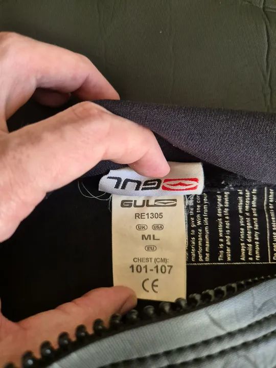 Long john neoprene Gul - Foto 6