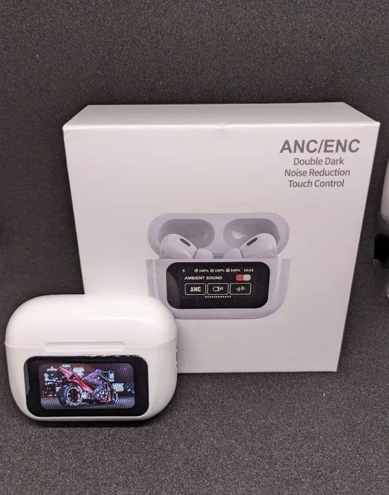 Fones de Ouvido Bluetooth com ANC e Tela Touch - Foto 4