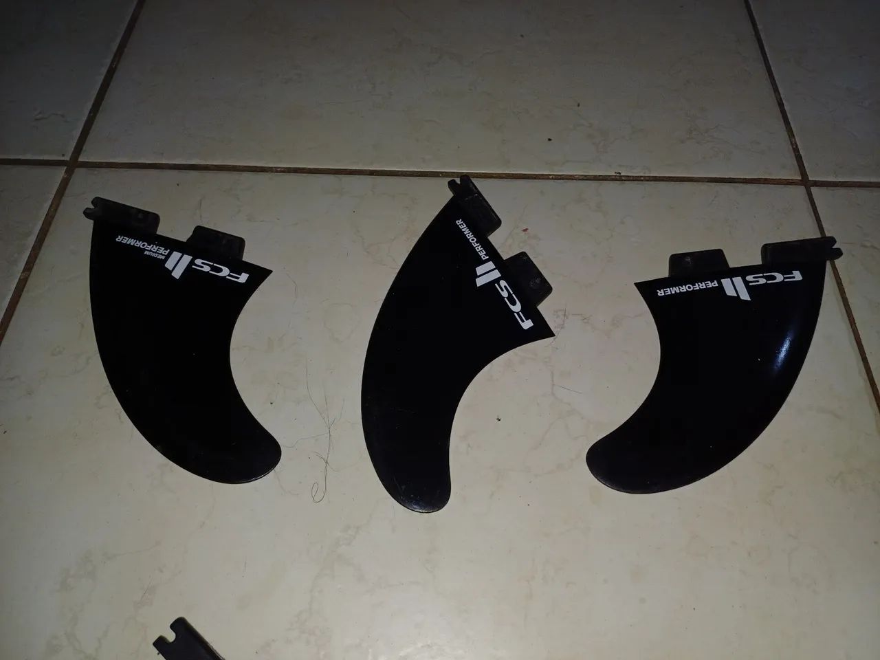 5 Quilhas Fcs 2 Performer Médium pretas originais - Foto 4