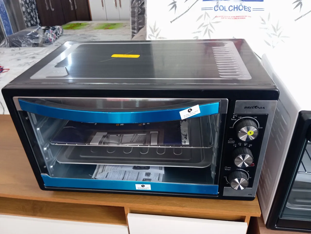 FORNO ELÉTRICO NOVO 49 LT