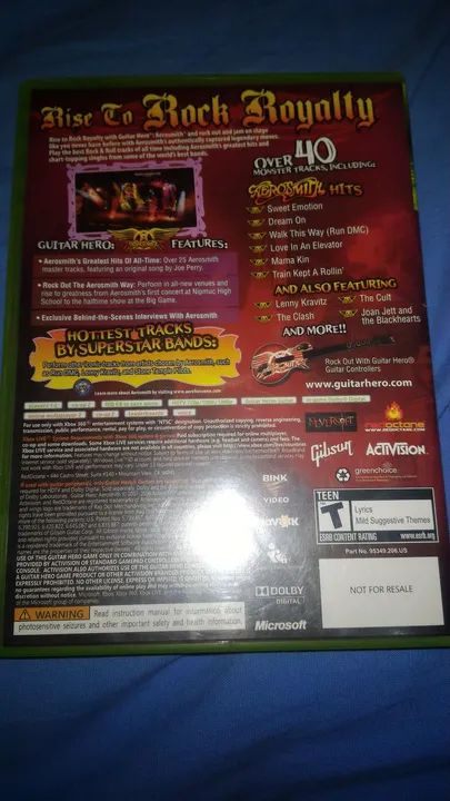 Guitar Hero Aerosmith Xbox 360 - Foto 2