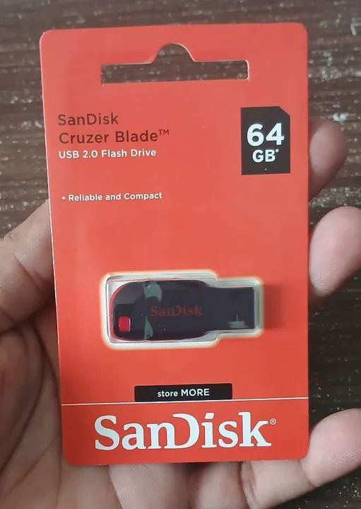 Pen Drive SanDisk 64GB USB 2.0