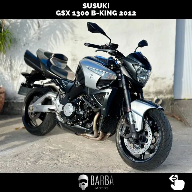 Protection Radiateur Suzuki GSX 1300 B-King - Cache Radiateur Logo Noir