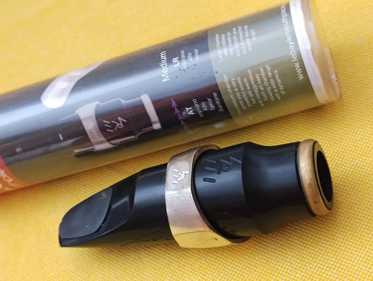 Boquilha Sax Tenor Lebaylè LRIII 8 Reso Chamber  - Foto 3