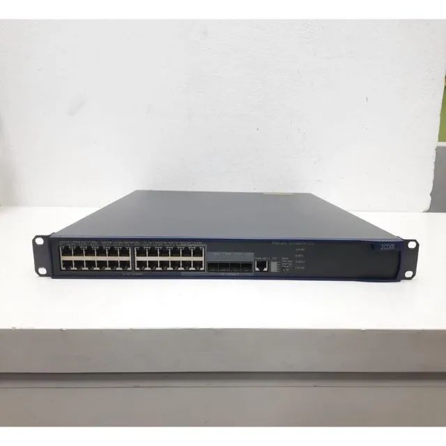 Switch Hp 3com 4800g Pwr Poe 24 Portas Gigabit - Foto 2