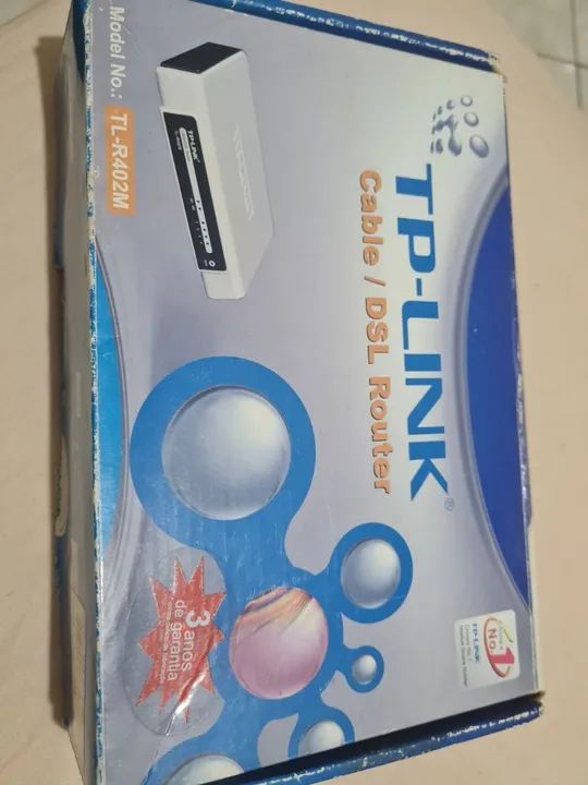 Tp link apenas cabo na caixa novíssimo  - Foto 2